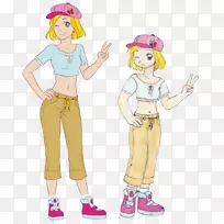 服装手指人类行为卡通-金发女郎-空若网 服装手指人类行为卡通-金发女郎-空若网