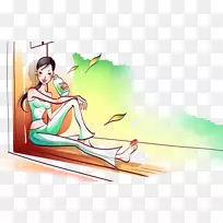 女子运动壁纸-美丽与绿茶图片材料-空若网 女子运动壁纸-美丽与绿茶图片材料-空若网