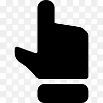 手指数字计算机图标.手-空若网 手指数字计算机图标.手-空若网