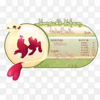 水果动画字体-金银花-空若网 水果动画字体-金银花-空若网