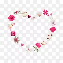 爱迪丝·多斯纳多斯情人节爱心框架材料-空若网 爱迪丝·多斯纳多斯情人节爱心框架材料-空若网