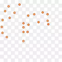 线点字体线-空若网 线点字体线-空若网