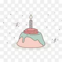 卡通插图-酸奶蛋糕-空若网 卡通插图-酸奶蛋糕-空若网