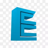 数字数据图标.三维抽象数字e-空若网 数字数据图标.三维抽象数字e-空若网