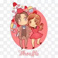 克拉拉奥斯瓦尔德医生扇子艺术数码艺术-医生-空若网 克拉拉奥斯瓦尔德医生扇子艺术数码艺术-医生-空若网