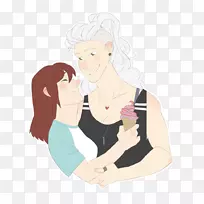 手指智人人类头发彩色卡通-女性-空若网 手指智人人类头发彩色卡通-女性-空若网