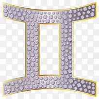 双子座十二生肖星座剪贴画-蓝色钻石星座-空若网 双子座十二生肖星座剪贴画-蓝色钻石星座-空若网