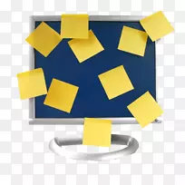 便笺笔记本电脑显示器的便携方便-空若网 便笺笔记本电脑显示器的便携方便-空若网