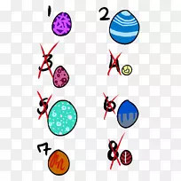 线点生物剪贴画-恐龙蛋-空若网 线点生物剪贴画-恐龙蛋-空若网