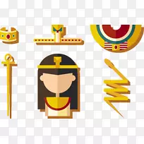 埃及图标-载体材料埃及女王-空若网 埃及图标-载体材料埃及女王-空若网