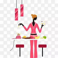 cdr插图-学习做美丽有营养的早餐-空若网 cdr插图-学习做美丽有营养的早餐-空若网