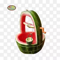 新英格兰蛤蜊烤木豆西瓜雕刻有趣的水果-空若网 新英格兰蛤蜊烤木豆西瓜雕刻有趣的水果-空若网