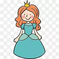 卡通插图-卡通公主-空若网 卡通插图-卡通公主-空若网