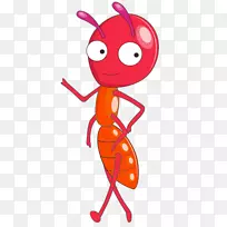 蚂蚁卡通昆虫动画.小蚂蚁材料-空若网 蚂蚁卡通昆虫动画.小蚂蚁材料-空若网