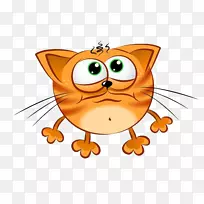 猫卡通剪辑艺术-球猫鼻子-空若网 猫卡通剪辑艺术-球猫鼻子-空若网