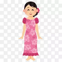 穆穆乌阿罗哈衬衫夏威夷连衣裙-空若网 穆穆乌阿罗哈衬衫夏威夷连衣裙-空若网