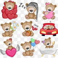 卡通免版税插图-卡通熊-空若网 卡通免版税插图-卡通熊-空若网