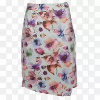 裙子蓝色时装裙-水色柠檬-空若网 裙子蓝色时装裙-水色柠檬-空若网