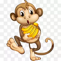 猴子动画剪辑艺术-卡通猴子-空若网 猴子动画剪辑艺术-卡通猴子-空若网