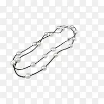 银项链车身珠宝链-银-空若网 银项链车身珠宝链-银-空若网