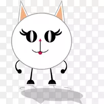 胡须、白鼻子、卡通剪贴画-喵-空若网 胡须、白鼻子、卡通剪贴画-喵-空若网