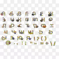 线点技术字体线-空若网 线点技术字体线-空若网