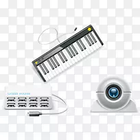 电子产品图标.摄像头键盘png元件-空若网 电子产品图标.摄像头键盘png元件-空若网