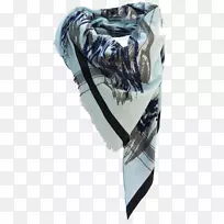 围巾-抽象三角形-空若网 围巾-抽象三角形-空若网