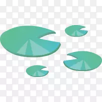 叶型-荷叶PNG元件-空若网 叶型-荷叶PNG元件-空若网