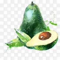 水彩画水果素描-梨子-空若网 水彩画水果素描-梨子-空若网