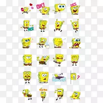 贴纸海绵镍片动画工作室-海底背景下-空若网 贴纸海绵镍片动画工作室-海底背景下-空若网