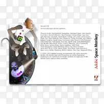 Adobe系统计算机软件飞溅屏幕-空间猴子-空若网 Adobe系统计算机软件飞溅屏幕-空间猴子-空若网