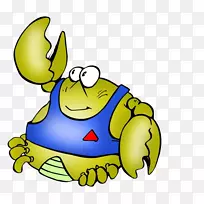 癌症星座剪贴画-卡通螃蟹-空若网 癌症星座剪贴画-卡通螃蟹-空若网