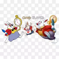 白兔爱丽丝在仙境中的冒险探索睡鼠柴郡猫兔-空若网 白兔爱丽丝在仙境中的冒险探索睡鼠柴郡猫兔-空若网