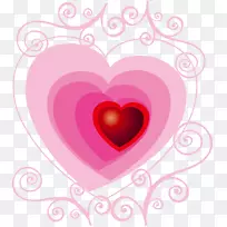 心情人节剪贴画-梦粉色爱情-空若网 心情人节剪贴画-梦粉色爱情-空若网