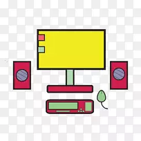 笔记本电脑监控电脑图标台式机剪贴画笔记本电脑-空若网 笔记本电脑监控电脑图标台式机剪贴画笔记本电脑-空若网