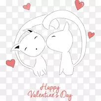 猫爱剪贴画猫与爱-空若网 猫爱剪贴画猫与爱-空若网