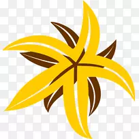 叶开花植物茎瓣剪贴画叶-空若网 叶开花植物茎瓣剪贴画叶-空若网