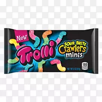 Gummi糖果软糖熊Trolli早餐谷类食品-粘胶虫-空若网 Gummi糖果软糖熊Trolli早餐谷类食品-粘胶虫-空若网