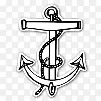贴纸锚版税-免费剪贴画-锚绳-空若网 贴纸锚版税-免费剪贴画-锚绳-空若网