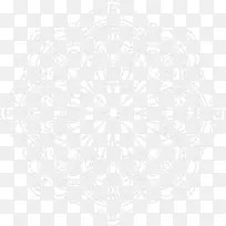 圆白色对称图案-圆-空若网 圆白色对称图案-圆-空若网