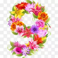 花数解耦剪贴画-花-空若网 花数解耦剪贴画-花-空若网