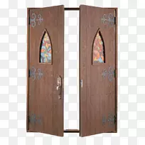 窗门-欧洲教堂花玻璃滑动门-空若网 窗门-欧洲教堂花玻璃滑动门-空若网