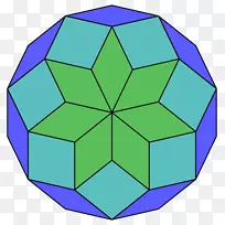 对称群正多边形反射十四角-空若网 对称群正多边形反射十四角-空若网