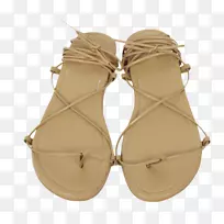 凉鞋卡其步行凉鞋-空若网 凉鞋卡其步行凉鞋-空若网