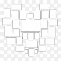 地板广场黑白图案-心脏照片粘贴视频-空若网 地板广场黑白图案-心脏照片粘贴视频-空若网