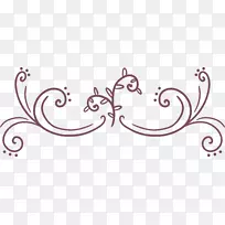 Adobe插画-卷曲浪漫藤蔓-空若网 Adobe插画-卷曲浪漫藤蔓-空若网