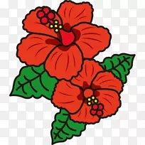 芙蓉花卉设计剪贴画-空若网 芙蓉花卉设计剪贴画-空若网