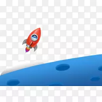 下载-火箭蓝色行星表面-空若网 下载-火箭蓝色行星表面-空若网