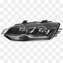 大灯大众马球GTI汽车保险杠-空若网 大灯大众马球GTI汽车保险杠-空若网